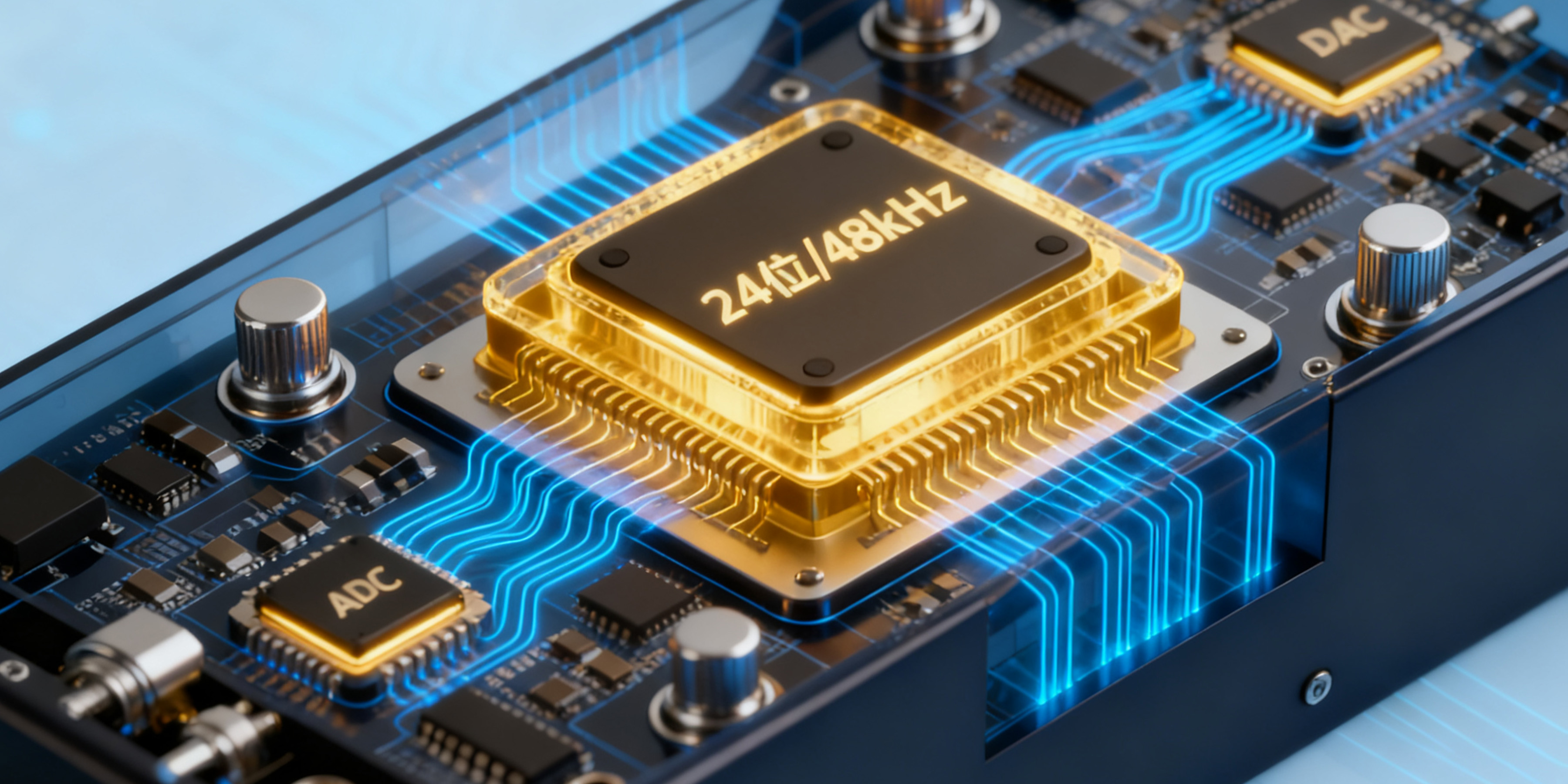 内置高品质音频转换，清晰精准的音色还原