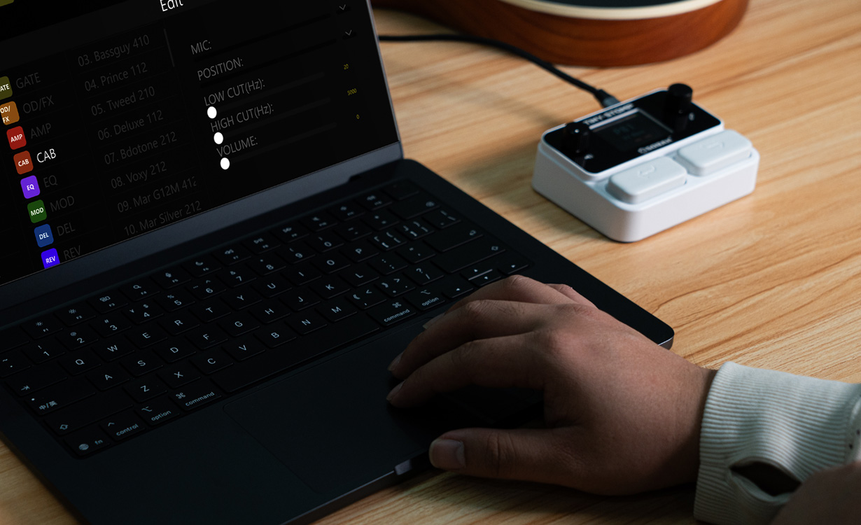 Mobile APP and PC Software for Fast Tone Tweaks and Management