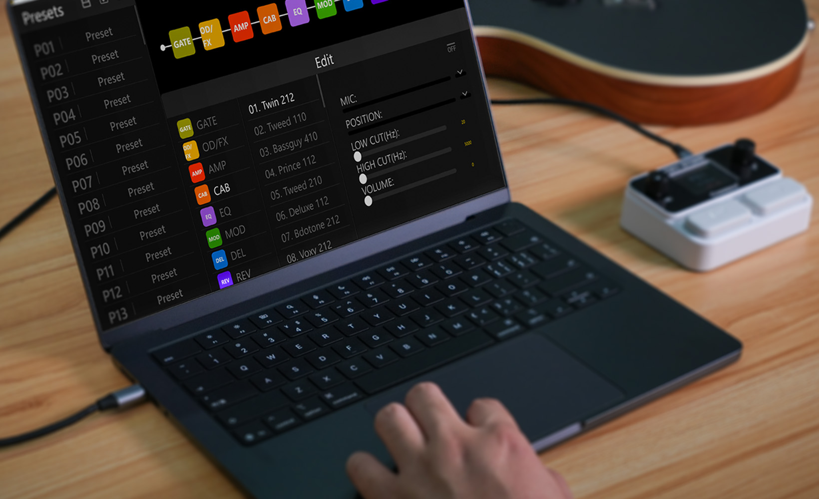 Mobile APP and PC Software for Fast Tone Tweaks and Management