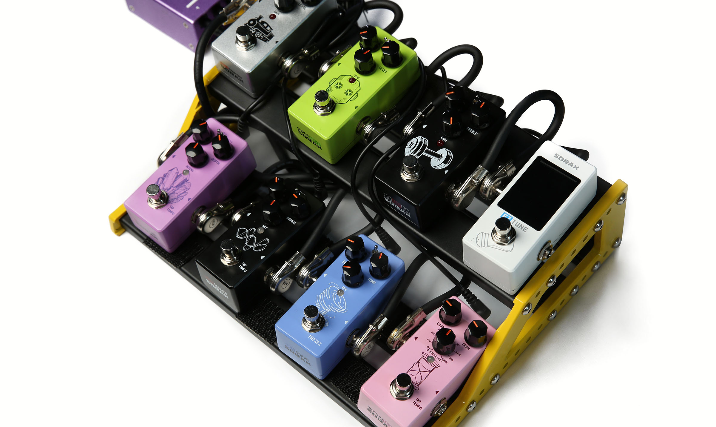 Sturdy Metal Chassis & Mini Body for Pedalboard-Friendly Design