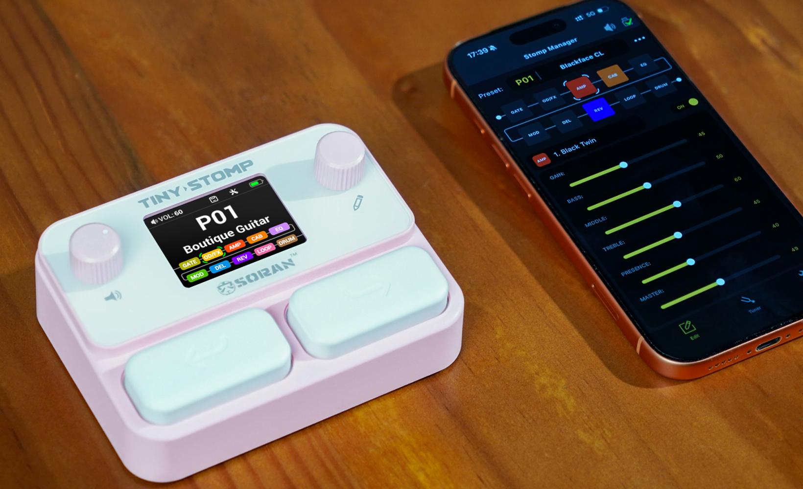 手机 App 与电脑软件操作，快速调节与管理音色